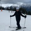 Skiing in Decathlon ski wear in the French Alps