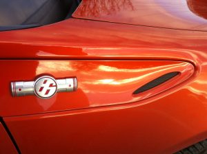 The Toyota GT86 logo is difficult to decipher.