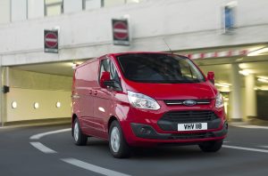 The Ford Transit Custom Van has been named Van of the Year 2013.