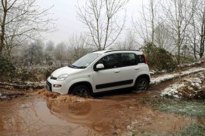 Fiat Panda 4x4 wading