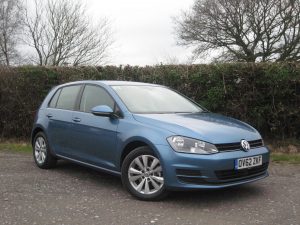 The new Volkswagen Golf Mk7