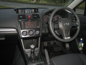 Subaru XV interior