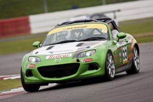 Mazda MX5. Britcar, Silverstone.