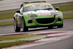 Mazda MX5. Britcar, Silverstone.