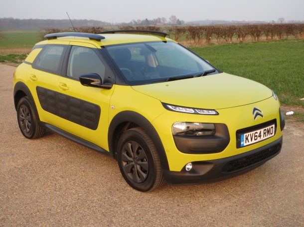 Citroen C4 Cactus Feel BlueHDi 100 road test report review - Looking to get noticed!