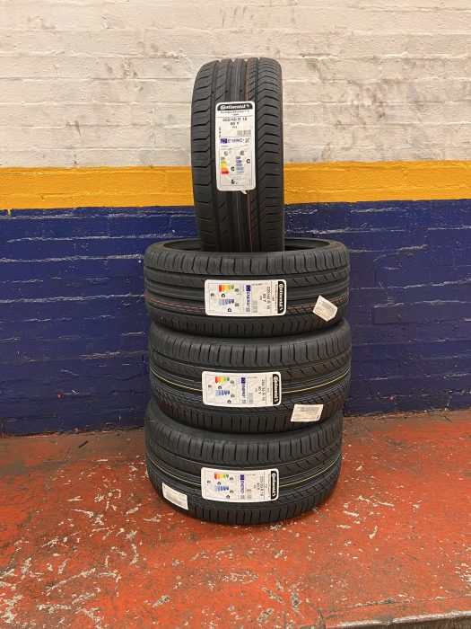 Continental ContiSportContact tyres BMW 3 Series 320d (1)
