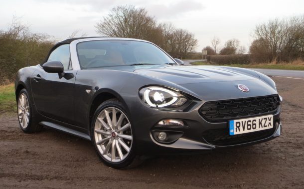 Fiat 124 Spider 1.4 MultiAir Turbo 140hp road test report and review