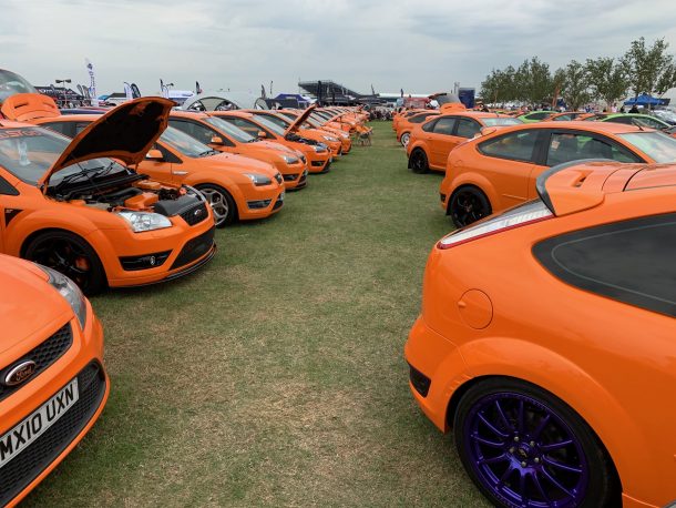 Some of the cars at Ford Fair 2019