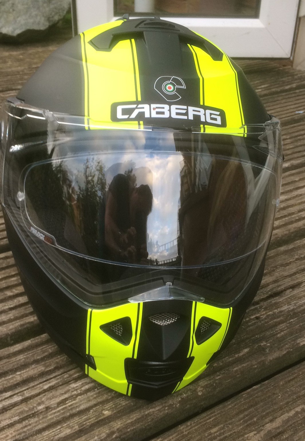 Duke II motorcycle helmet road report