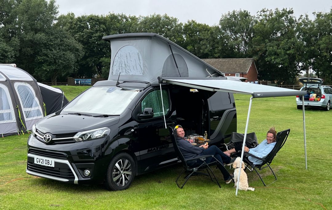 Toyota Proace Matina Campervan is great for a day out or a long weekend away