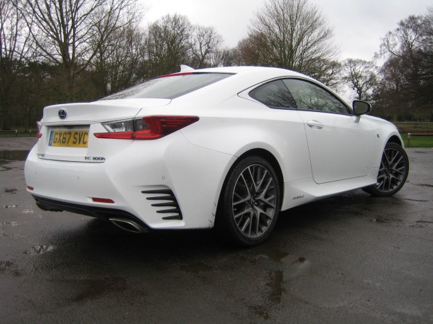 Lexus RC 300h F Sport road test report and review