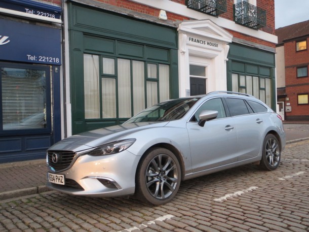 Mazda6 2.2D 150ps Sport Nav Tourer road test report and review