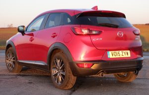 Mazda CX-3 1.5 105ps 2WD Sport Nav Diesel road test report and review