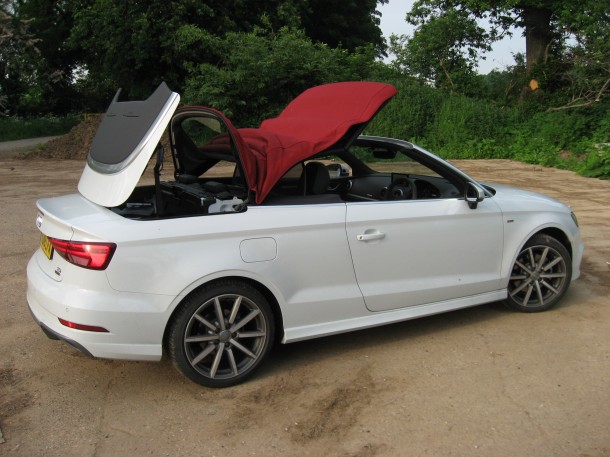 Audi A3 Cabriolet 2.0 TDi Quattro 184PS S line S Tronic road test report and review