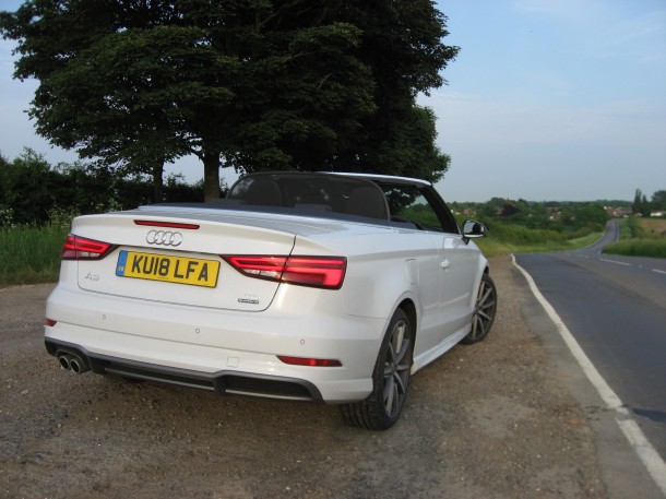 Audi A3 Cabriolet 2.0 TDi Quattro 184PS S line S Tronic road test report and review