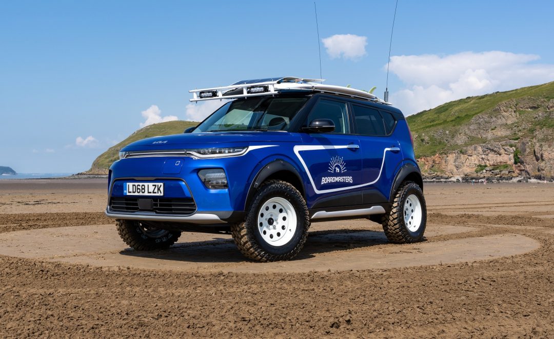 Kia Soul EV for Boardmasters