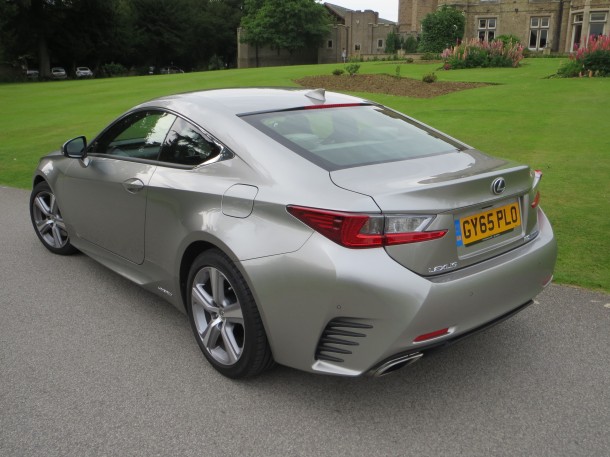Lexus RC 300h Luxury Premium Navigation road test report and review