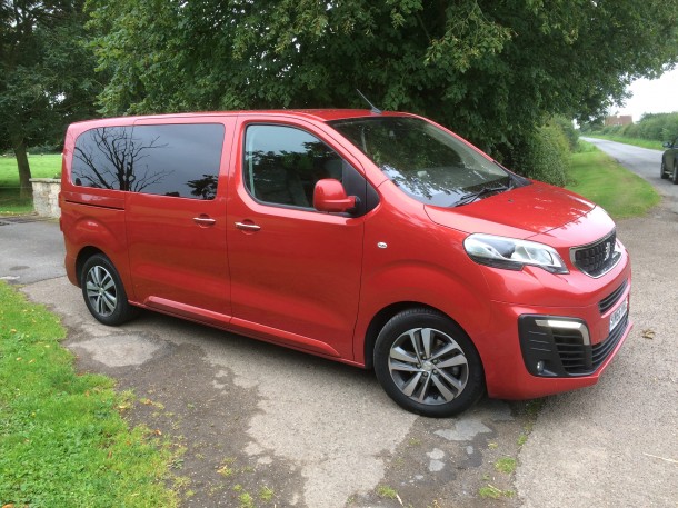 Peugeot Traveller Allure STD BlueHDi 180 road test report and review