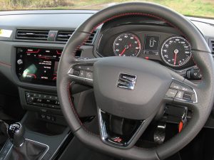 SEAT Arona 1.5 TSI roadtest report review interior