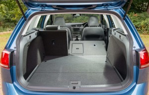 VW Golf Estate SE 1.6 TDI BlueMotion road test report and review - boot