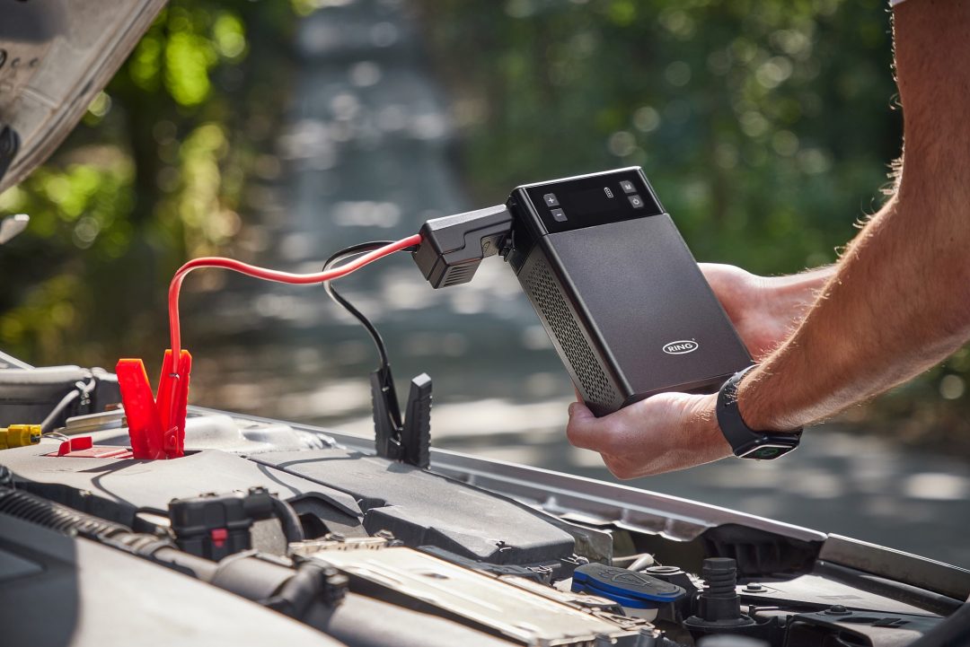 Ring's 5-in-1 lithium jump starter is a handy piece of kit to keep in our boot