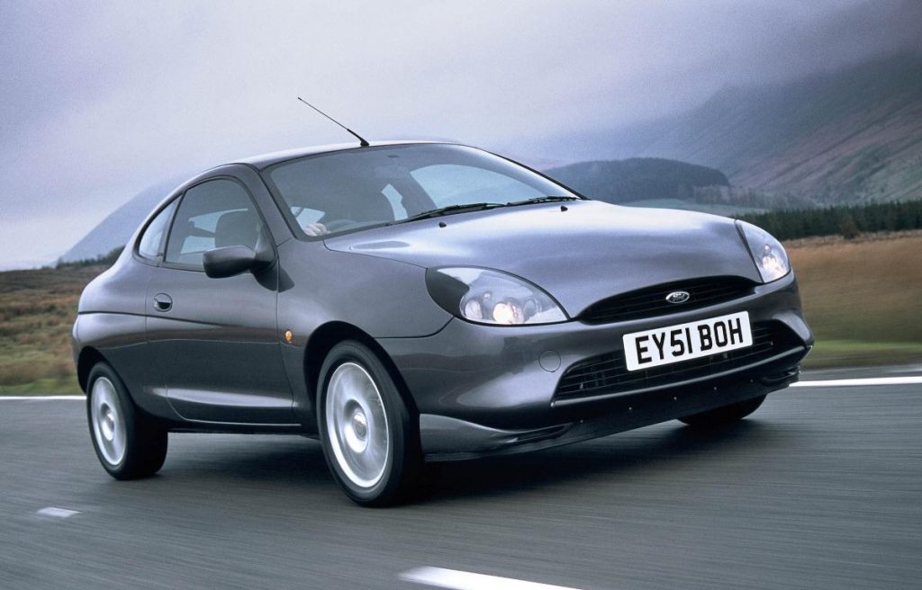 ford puma in grey