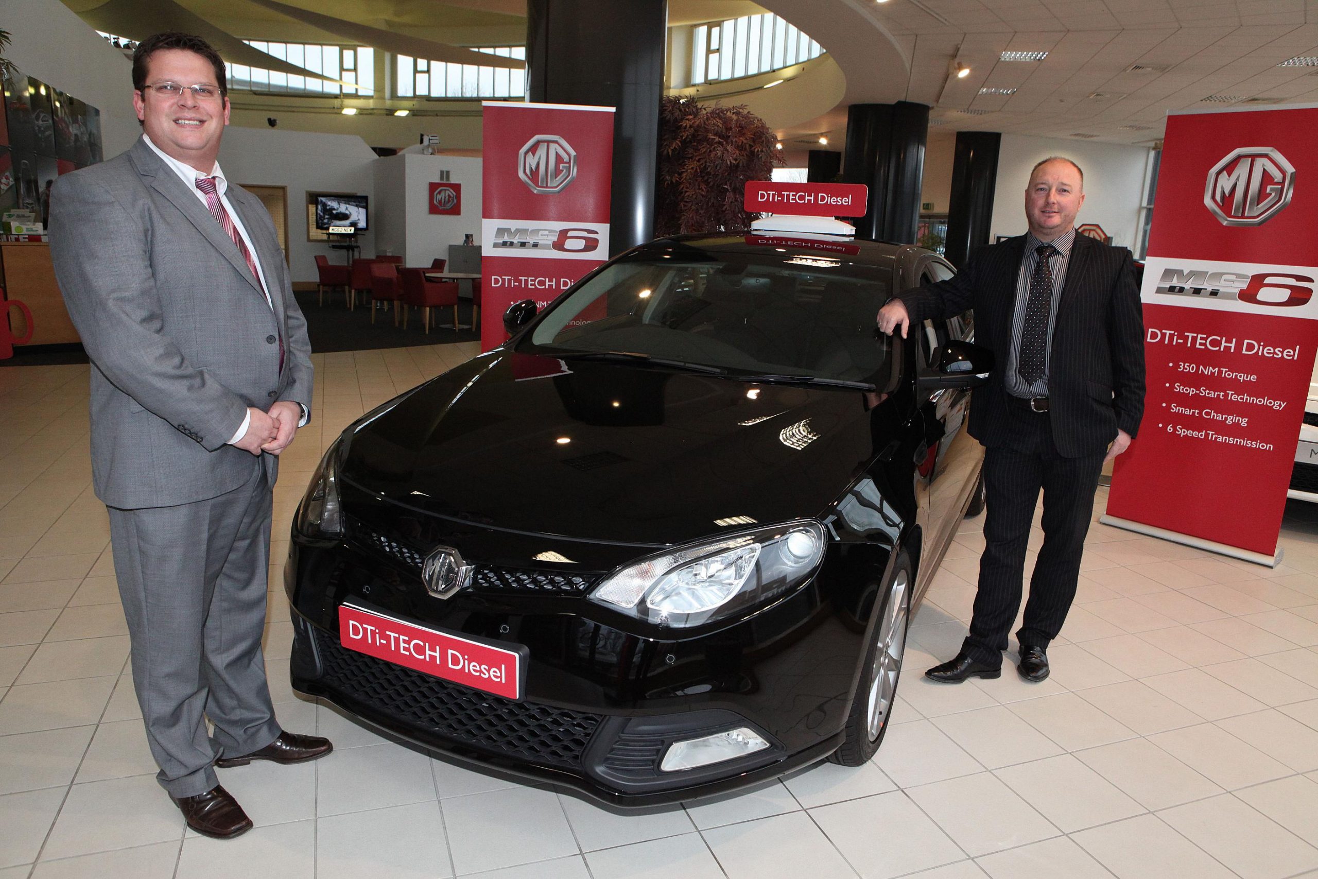 Hartwell Grimsby an MG dealer and celebrates with open day